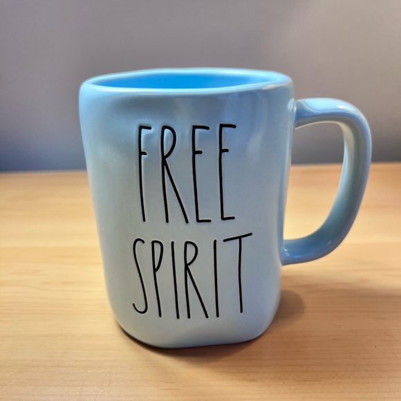 Rae Dunn Other - Rae Dunn Free Spirit blue mug
